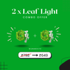 Solura™ Artificial Vine Leaf Fairy LED String Light – 3×1m (Pack Of 2)