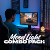 Mood Light Combo Pack – RGB LED Strip + Crystal Ball Light for Ambient Glow