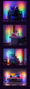 Solura™ Ambient RGB Corner Lamp – Smart App Control & Music Sync