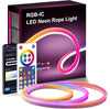 Solura™ RGB Neon Strip Light – 5M Remote + App Control