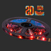 Solura™ Neon Style LEDStrip Light – 2.5M Waterproof Accent Light - With Adapter & Remote